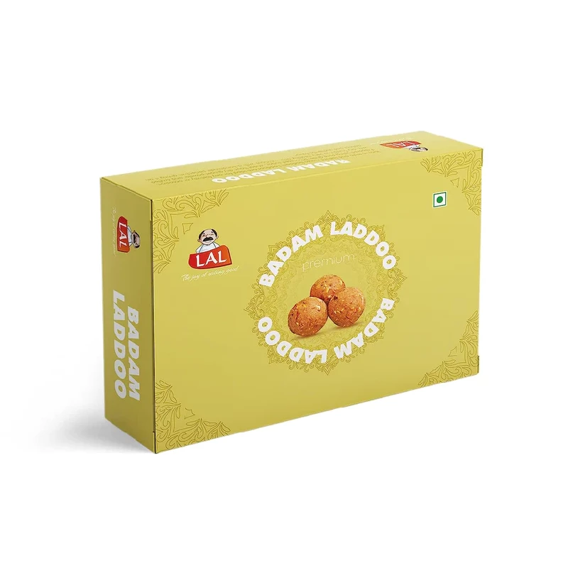 Lal Sweets Badam Laddoo, 400 g-1.webp